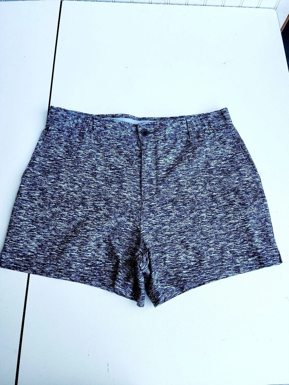 Reel Legends Womens Green Gray Shorts Women’s Stretch Size 10